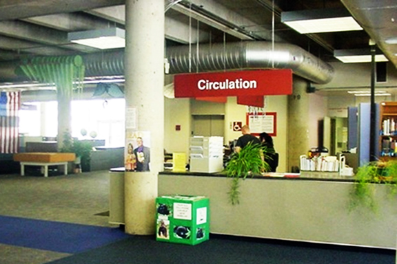 Auraria Library: What Circulation looked like before