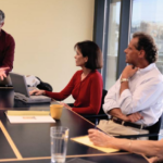 Discussion during curriculum review