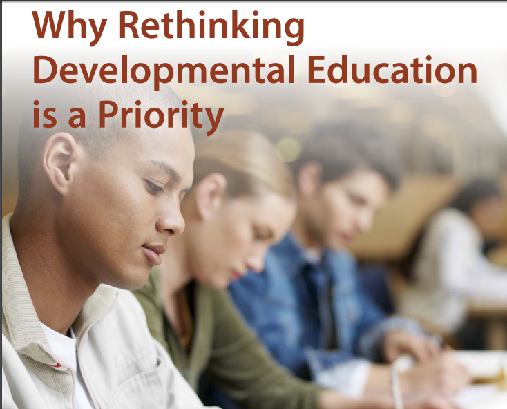 Photo: Students in a developmental education course