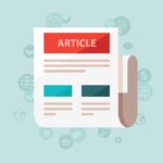 illustration of an article