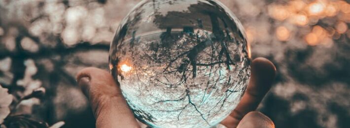How Leaaders Can Plan for the Future in Higher Ed - Image of a Crystal Ball