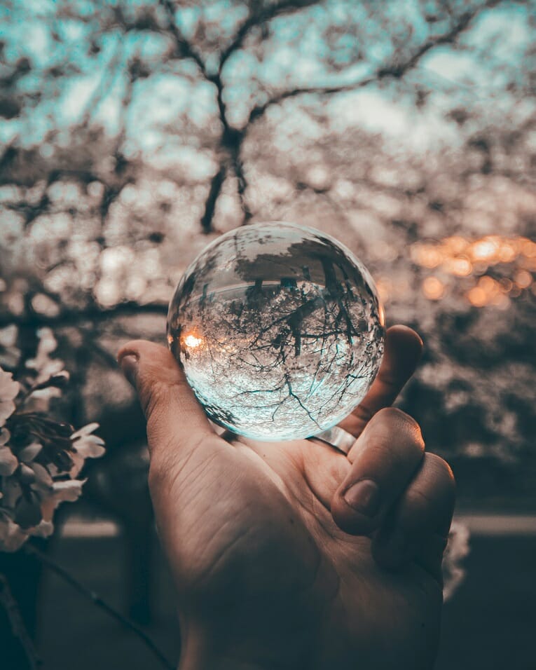 How Leaaders Can Plan for the Future in Higher Ed - Image of a Crystal Ball