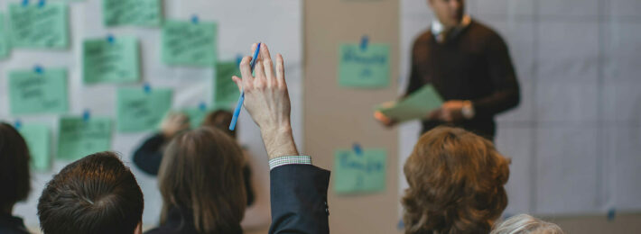 group of learners at an Academic Impressions conference