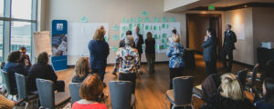 group of learners at an Academic Impressions conference