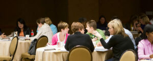 group of learners at an Academic Impressions conference