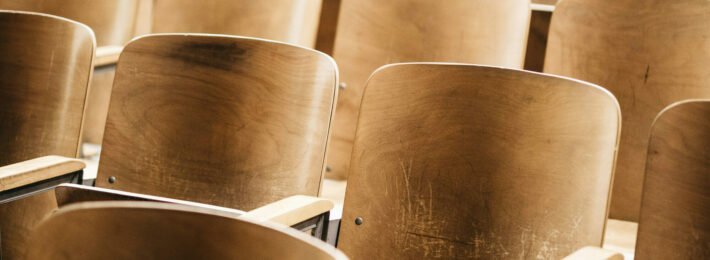 Picture of a lecture hall at a university