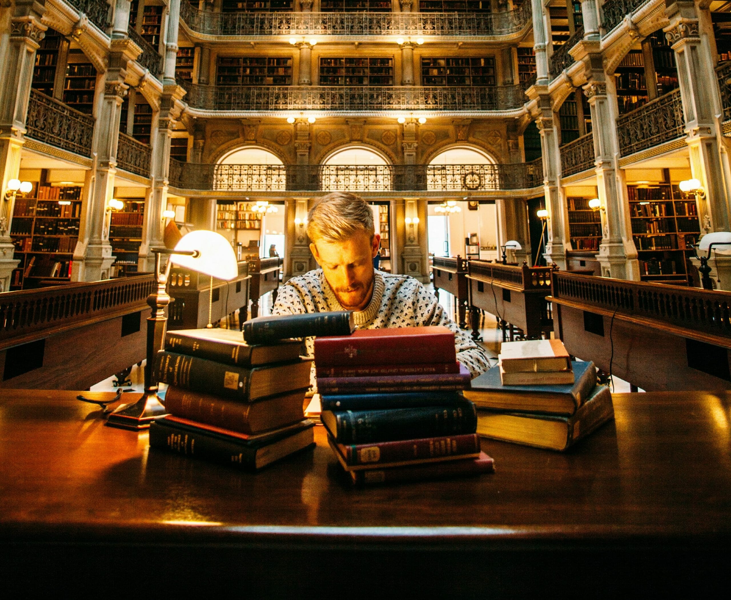 Image of an academic library