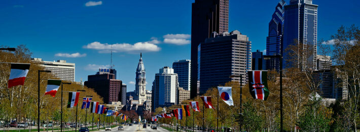 An urban campus in Philadelphia