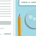 illustration of writing a document