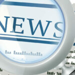 illustration of a news article