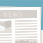 illustration of a news article