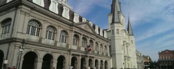 College campus in New Orleans