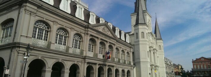 College campus in New Orleans