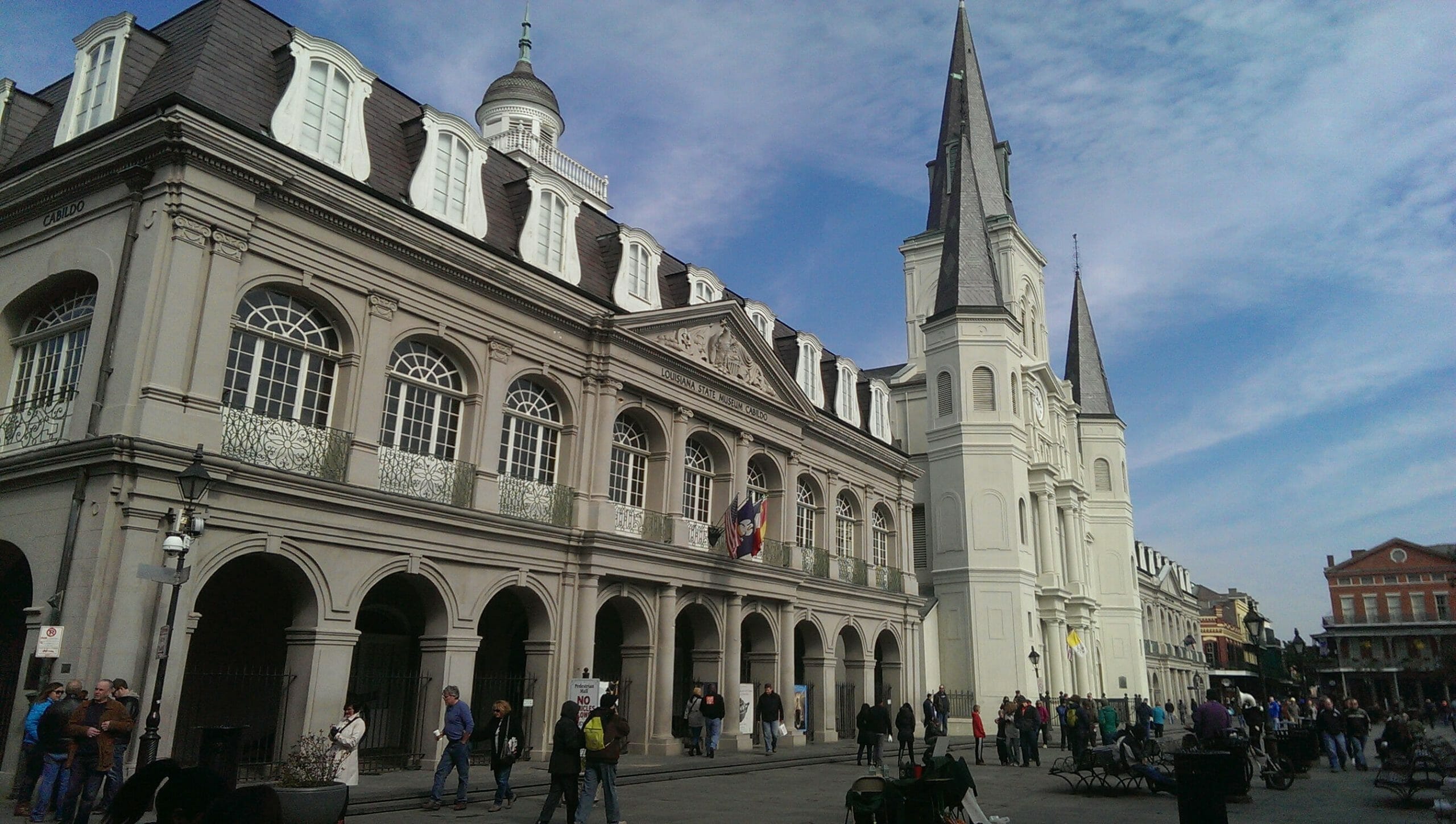College campus in New Orleans