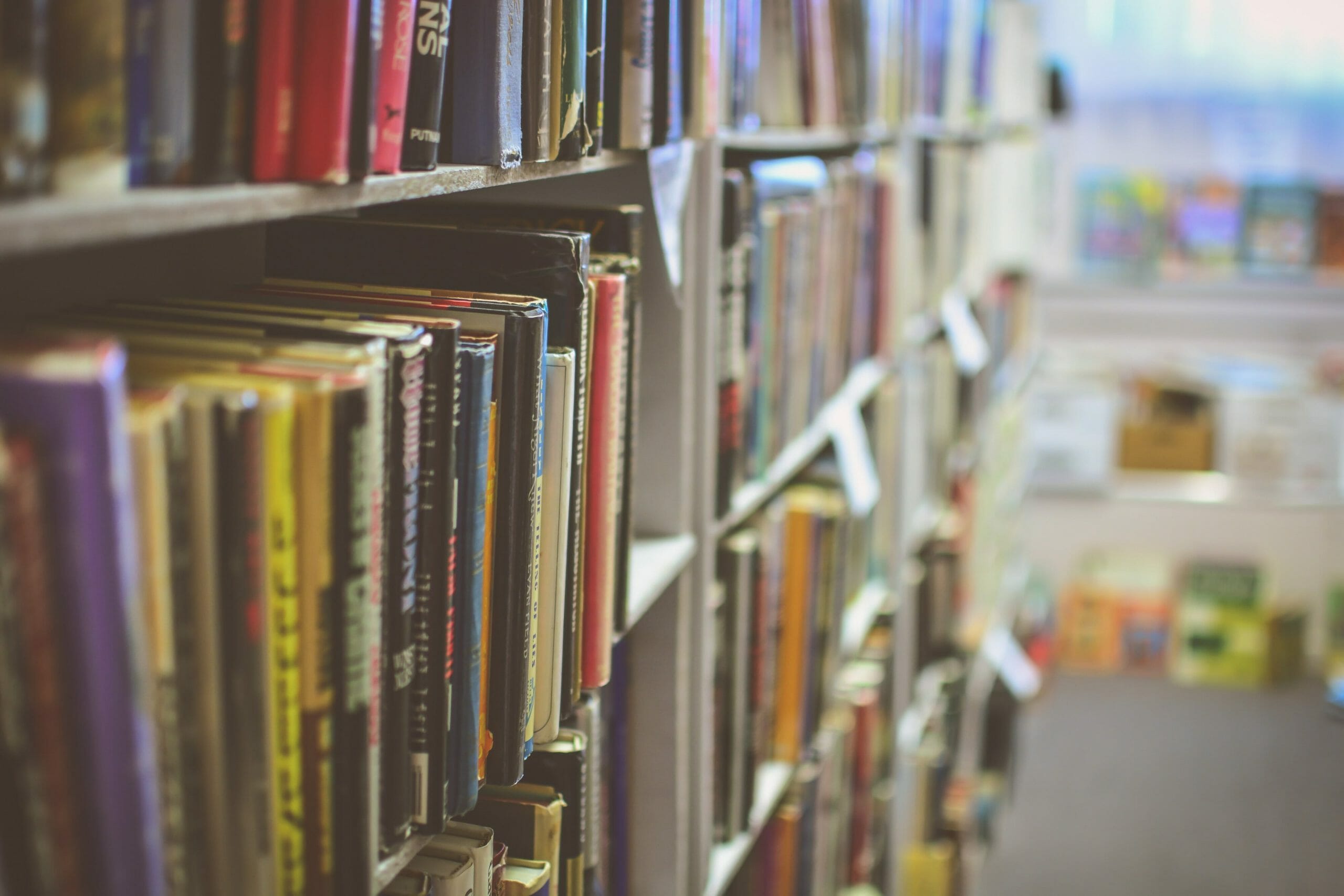 Stacks in an Academic Library