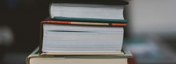 Support Adjunct Faculty - Photo of Textbooks