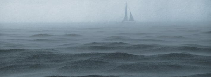 How is Higher Education Changing? Metaphor - Image of a Ship in Foggy Water