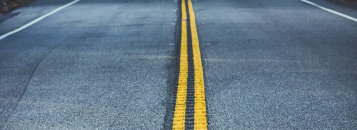 Major Gift Officer Training and Onboarding - Photo of an Open Highway and Long Road Ahead