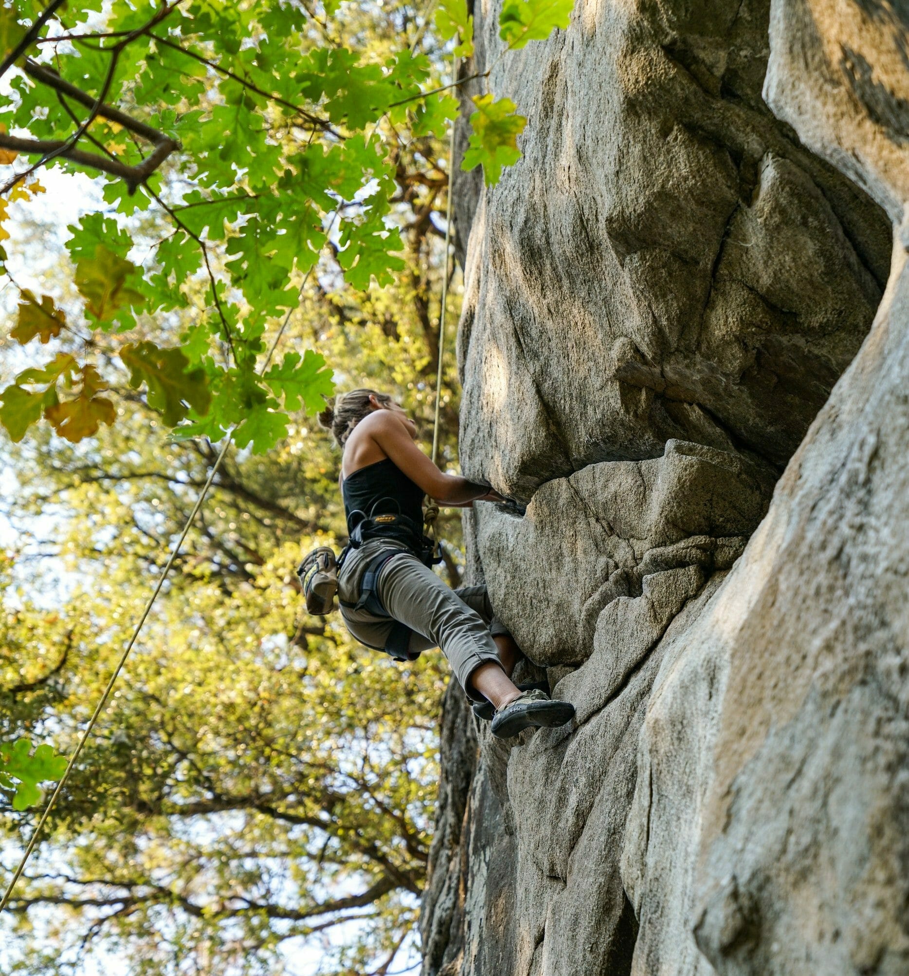 Risk Taking Women Leaders - Photo of a Woman Mountain Climbing
