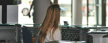 Customer service desk