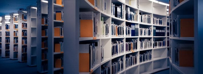 Gender Bias in the Academy - Image of an Academic Library