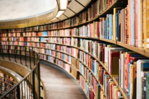 Developing Faculty Mentoring Programs - Image of a Bookshelf