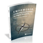 Empowered Leadership Development in Higher Ed Book Cover by Clint Sidle