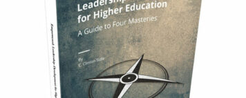 Empowered Leadership Development in Higher Ed Book Cover by Clint Sidle