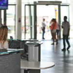 Customer service desk