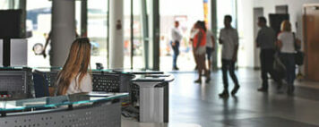 Customer service desk