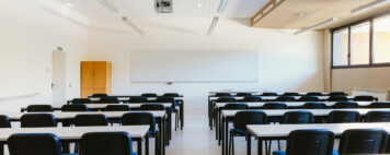 Empty classroom