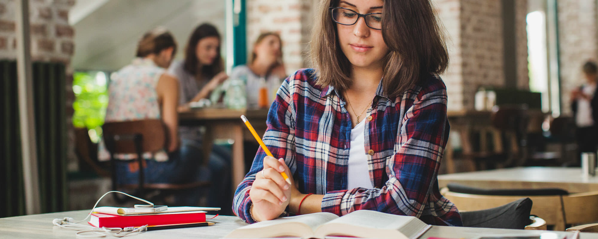 learning-space Student studying
