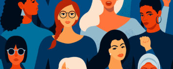 Illustration of diverse women