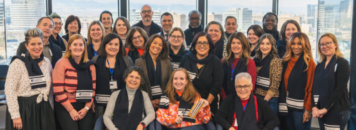 Group photo at an Academic Impressions event