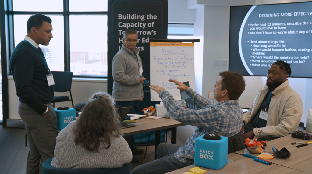 image of participants at an Academic Impressions workshop