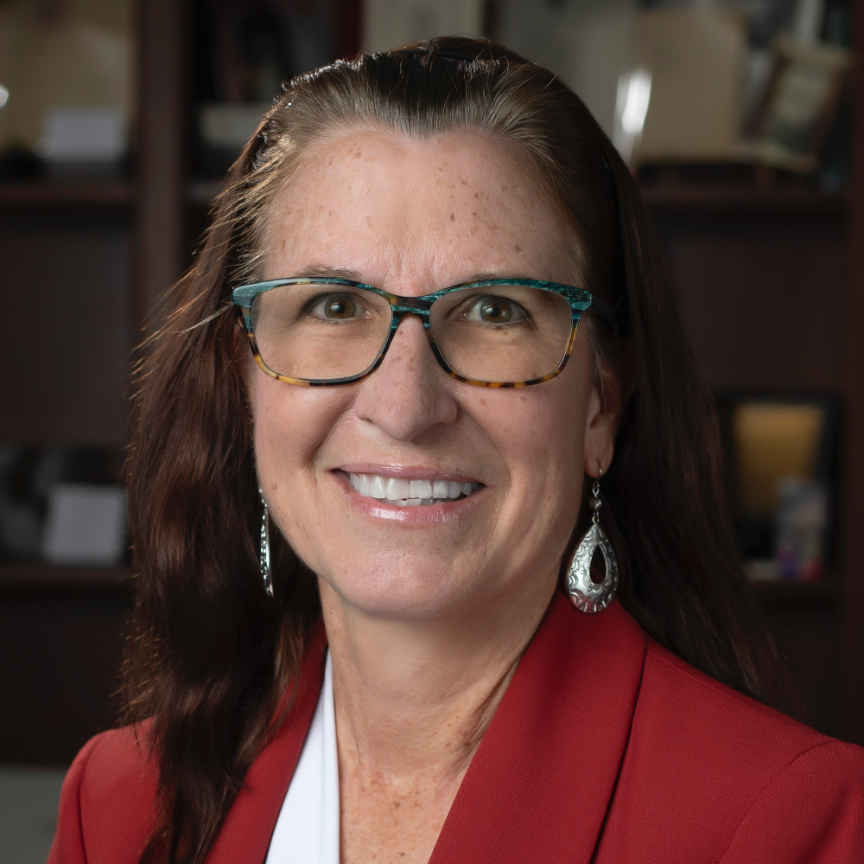 A portrait of Janice Hawkins